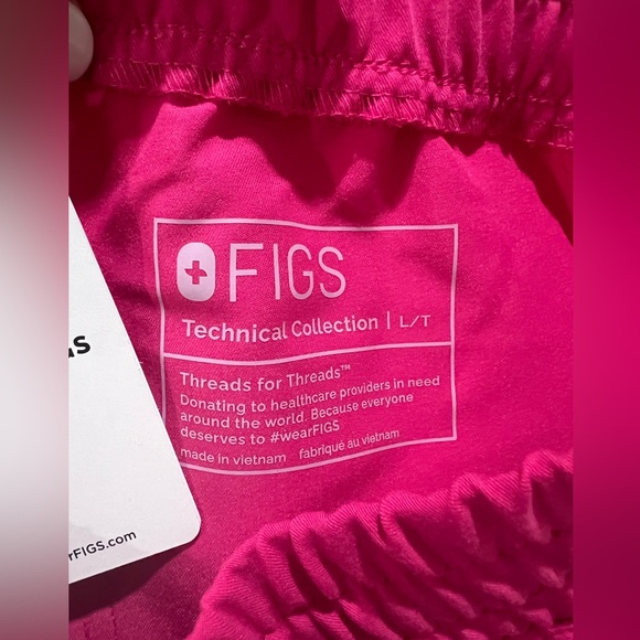 Figs Pants & Jumpsuits Hot Pink Limited Edition Figs Zamora High